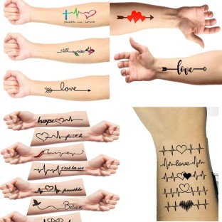 Learn 92+ about hand tattoo heartbeat best .vn
